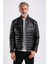 Leandro Erkek Şişme Deri Mont 3