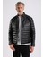 Leandro Erkek Şişme Deri Mont 7