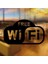 Free Wifi Restaurant Kafe Cafe Bar Duvar ve Cam Özel Yeni Sticker, Çıkartma, Etiket 1