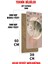 Mdf Dikdörtgen Modern Desenli Duvar Saati – 30X60 cm Uv Baskı– USD087 5