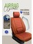 Seat Leon Fr Uyumlu Oto Koltuk Kılıfı Deri, Kumaş Elegance Tarçın 3