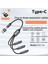 3'lü Type-C Çoklayıcı 25 cm Hızlı Şarj ve 480 Mbps Veri Aktarımı 3cc 2