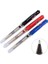 Uniball Signo UM-153I 1.00 mm İmza Kalemi 3 Renk Siyah Kırmızı Mavi Set 1