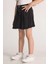 Dmb Püsküllü Kız Şort Etek - Siyah 4