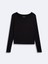 Ltb Tadomo Kadın Oval Yaka Uzun Kollu T-Shirt 2