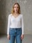 Ltb Pamara Kadın V Yaka Uzun Kollu T-Shirt 1