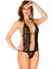 Siyah Dantelli Bodysuit - 940 1
