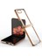 Bfs Samsung Galaxy Z Flip 4 Kılıf Fold Element Kapak - Gold 1