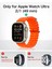Apple Watch Ultra 2 49MM Armorite Protection Saat Kasası + 2 Adet Saat Cam Ekran Koruyucu Set 2