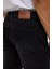 Siyah Slim Denim Pantolon 5