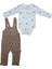 Bibaby Biorganic Love Our Earth Salopet 60786 Mocha 1