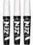 Zen Maskara Suya Dayanıklı Hacim Verici 3 Adet 8 ml Siyah Renk 2