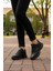 Siyah Hafif Esnek Unisex Spor Ayakkabı Xstep 020-CILT G 3