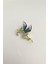 Mor Kanatlı Balerin Broş (Ölçü:5cm) 2