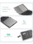 Şarjlı Kablosuz Bluetooth Katlanabilir Touchpad Klavye | Titanyum, MacBook Tablet Telefon Tv Uyumlu 2