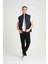Lacivert Slim Fit Erkek Yelek 3