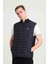 Lacivert Slim Fit Erkek Yelek 5