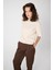 Taş Yarım Balıkçı Yaka Kısa Kollu Kadın Triko Bluz 2308 5