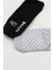 Bistyle Basic Kaymaz Penye Soket Çorap 3'lü BS10106 Siyah Ekru Gri 4