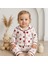 Kız Çocuk Kalpli Önden Düğmeli Pamuklu Pijama Takımı 1
