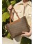 Kadın Omuz Çanta Kahve Us23500 7