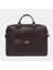 Grande Erkek Deri Evrak Çantası Kahve 9003 5