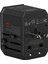 Rave Serisi Evrensel Seyahat Adaptörü Pd 30W + Qcx2 - Siyah 1