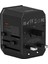 Rave Serisi Evrensel Seyahat Adaptörü Pd 30W + Qcx2 - Siyah 3
