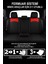 Mini Countryman (R60) Cooper S 1.6 (184 Hp) All4 2013 Uyumlu Formi Serisi Kırmızı Oto Kılıfı Tam Set 4