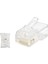 Cat5 Konnektör RJ45 100LÜ Paket Şeffaf HDX5007 1