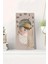 Mdf Dikdörtgen Saat – 30X60 cm – Modern Soyut Tasarım Uv Baskı– USD089 1