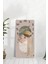Mdf Dikdörtgen Saat – 30X60 cm – Modern Soyut Tasarım Uv Baskı– USD089 3