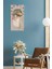 Mdf Dikdörtgen Saat – 30X60 cm – Modern Soyut Tasarım Uv Baskı– USD089 4