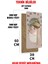 Mdf Dikdörtgen Saat – 30X60 cm – Modern Soyut Tasarım Uv Baskı– USD089 5
