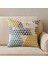 Geometrik Üçgen Desenli Modern Kırlent Kılıfı 4