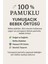 Kuzucuk Desenli Müslin Örtü %100 Pamuk 80X80 cm 3