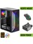 Griffin G3 Plus Argb Gaming Bilgisayar Kasası (4×120MM Fan + Tempered Cam) – 800W 80+ Bronze Psu Dahil 1