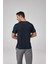 Erkek Kısa Kollu V Yaka T-Shirt 2