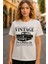 Vintage Baskılı Kadın Tişört 1