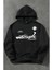 Smart Casual Siyah Kapşonlu Sweatshirt 2