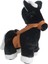 Nessiworld Uyku Arkadaşı Peluş Eşek Siyah 45 cm 1