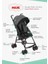 Nessiworld Moje Simple Pratik Baston Bebek Arabası Gri 3