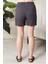 %100 Koton Mollis Kumaş Şort 7