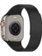 Apple Watch 11-10 42MM 9 8 7 41MM Se 6 5 4 40 2 3 38MM Uyumlu Manyetik Silikon Deri Dokulu Kordon 3