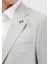 Açık Gri Zeroweight Slim Fit Yün Karışımlı Takım Elbise 5