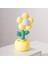 Papatya Tasarımlı Şarjlı Gece Lambası Sarı 1