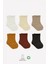 Bistyle Mix Penye Soket Çorap 6'lı BS10101M Toprak 1