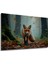 Atlı Birlikler Yağlı Boya Görünümlü Savaş Alanı Ev/işyeri/ofis Dekoratif Ahşap Kare Tablo 3