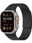Apple Watch 11-10 46MM 9 8 7 45MM Se 6 5 4 44 Ultra 49MM Uyumlu Manyetik Silikon Deri Dokulu Kordon 5