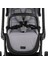 Kobe Capsule Çift Yönlü Doğumdan Itibaren 22 kg Taşıma 360° Pu Tekerlek ile Mükemmel Manevra Sağlayan Travel Sistem-Seyahat Sistem Bebek Arabası Grey 7